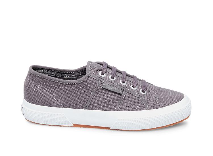 Superga 2750 Cotu Classic Grey Canvas - Mens Superga Low top Shoes